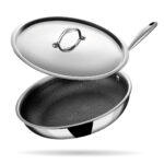 Stahl - Hybrid Triply Koekenpan - 24 cm - Incl. Deksel