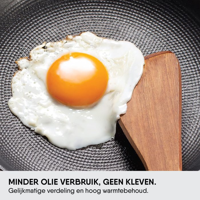 Stahl - Koekenpan Gietijzer Lichtgewicht - 24 cm - Afbeelding 4
