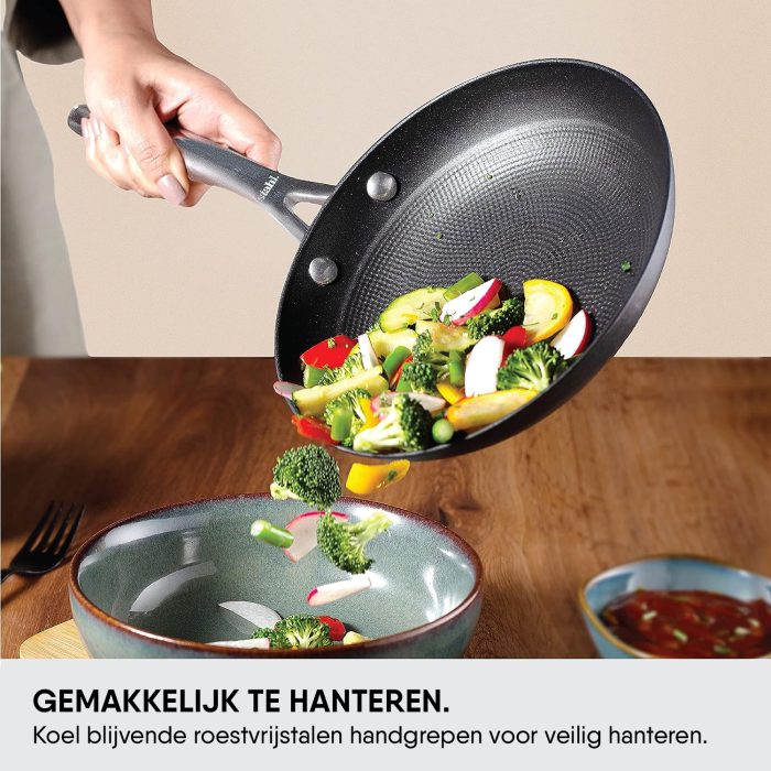 Stahl - Koekenpan Gietijzer Lichtgewicht - 24 cm - Afbeelding 6
