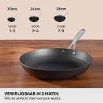 Stahl - Koekenpan Gietijzer Lichtgewicht - 24 cm - Afbeelding 8