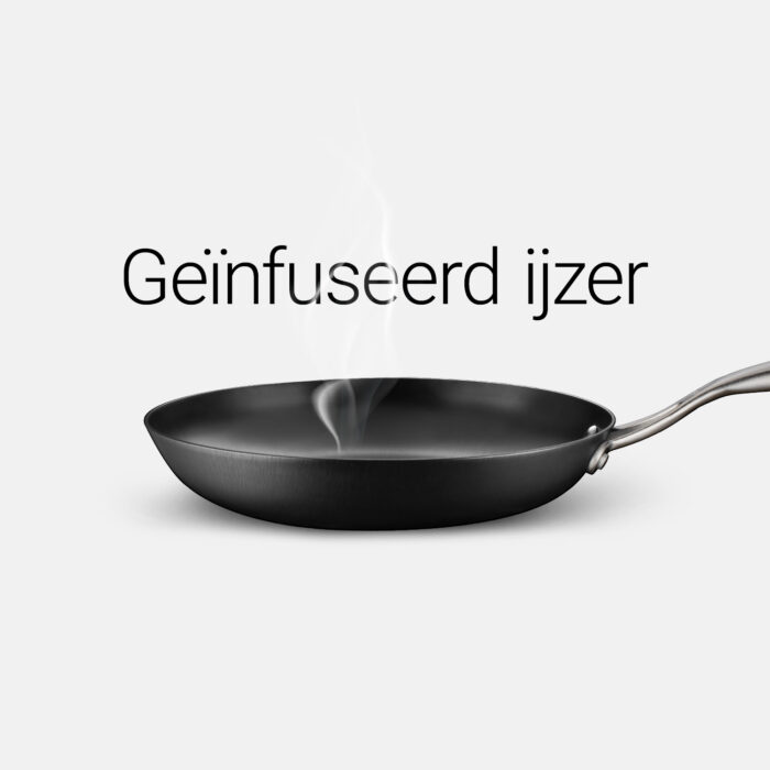 Stahl - Koekenpan Gietijzer Nitride Plus - PFAS Vrij - 20 cm - Afbeelding 4