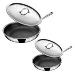 Stahl - Hybrid Triply Koekenpan - Set 2-Delig - 24 cm/20 cm