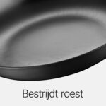 Stahl - Koekenpan Gietijzer Nitride Plus - PFAS Vrij - 20 cm - Afbeelding 6